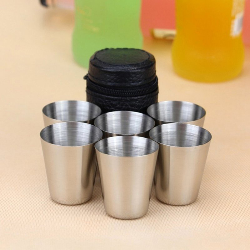 4/6 sztuk Kubki ze stali nierd – Espresso Shot Glass recenzja i cena