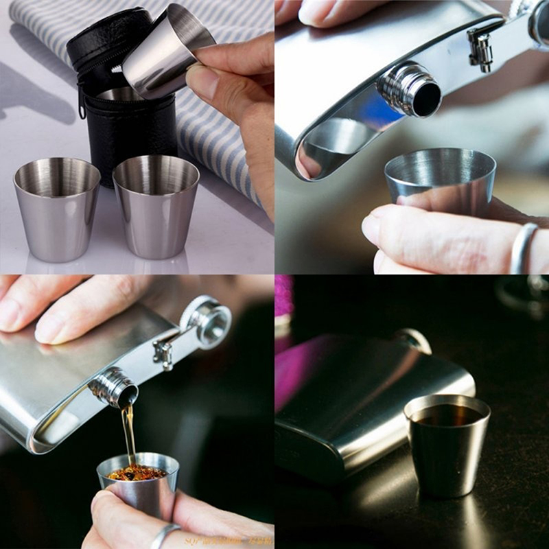 4/6 sztuk Kubki ze stali nierd – Espresso Shot Glass recenzja i cena
