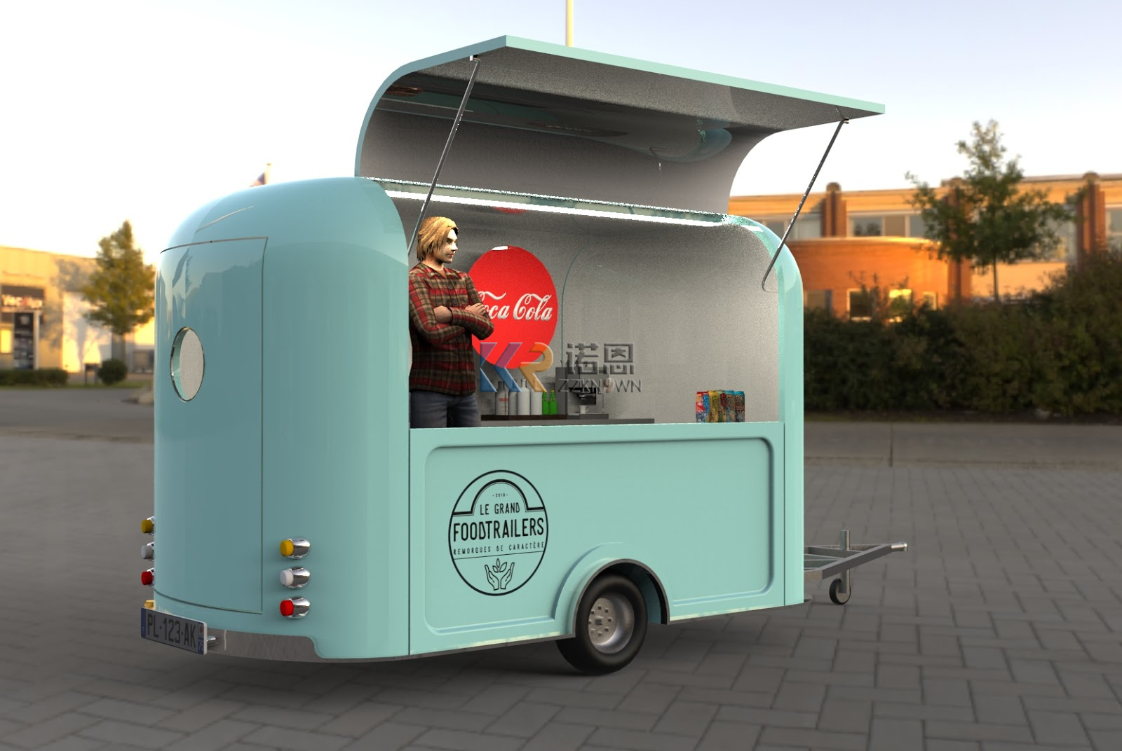 W pełni wyposażona przyczepa k – Coffee Van Equipment recenzja i cena
