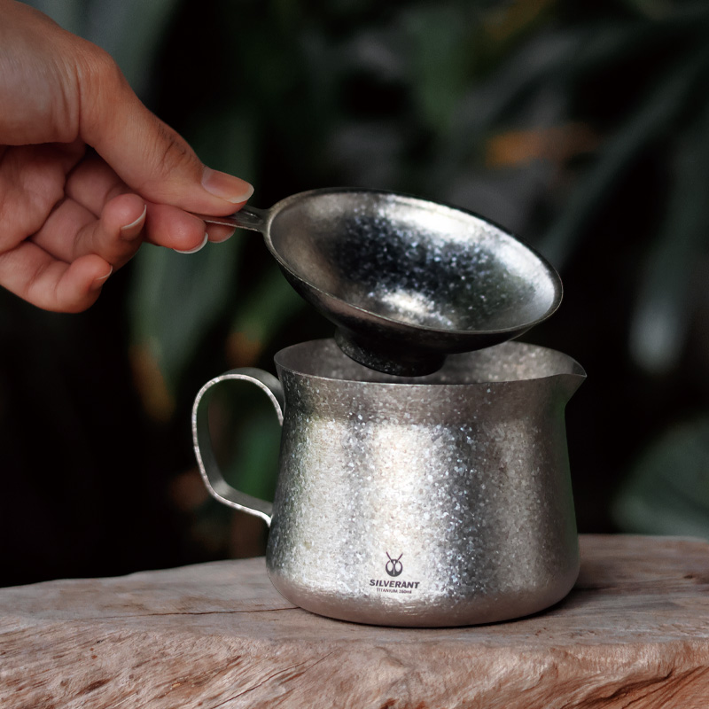 Tytanowy czajniczek do kawy Ku – Coffee Equipment For Camping recenzja i cena